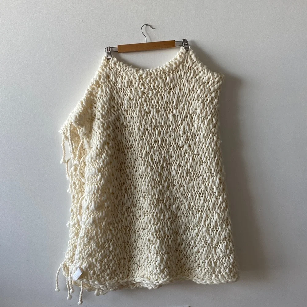 West Elm 50x70 Wool Blend Throw Blanket
